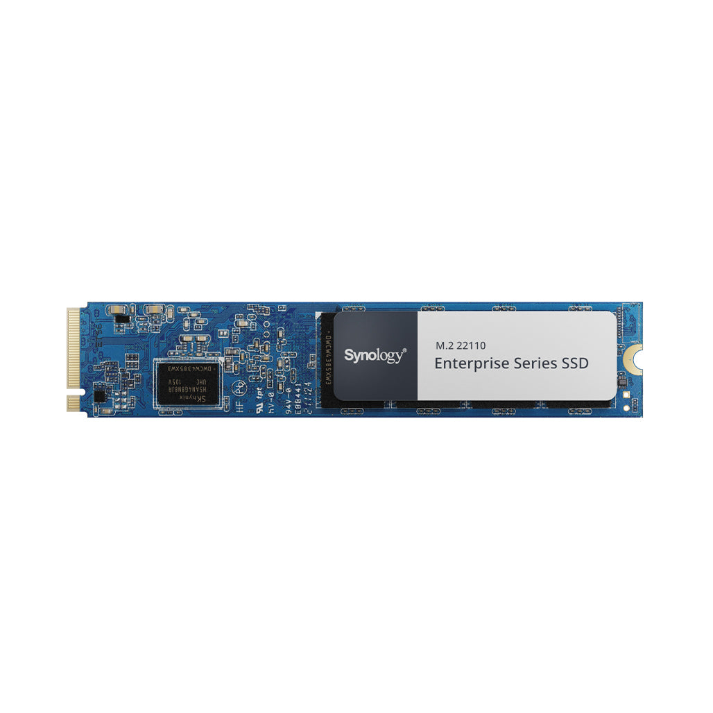 Can you use an NVMe (M.2) drive for storage on a Synology NAS
