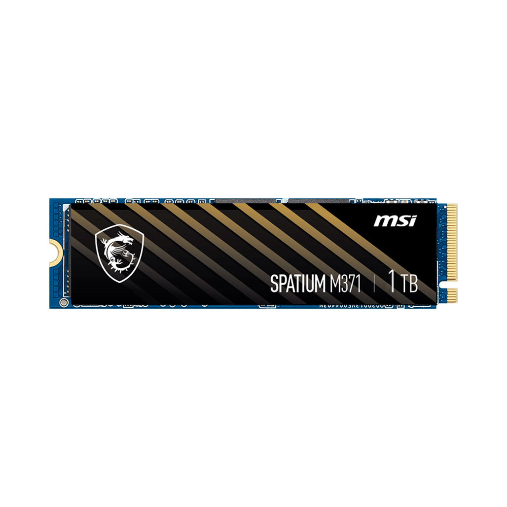 A Photo Of MSI Spatium M371 1TB NVMe M.2 SSD – High-Speed Storage Solution for Enhanced Performance