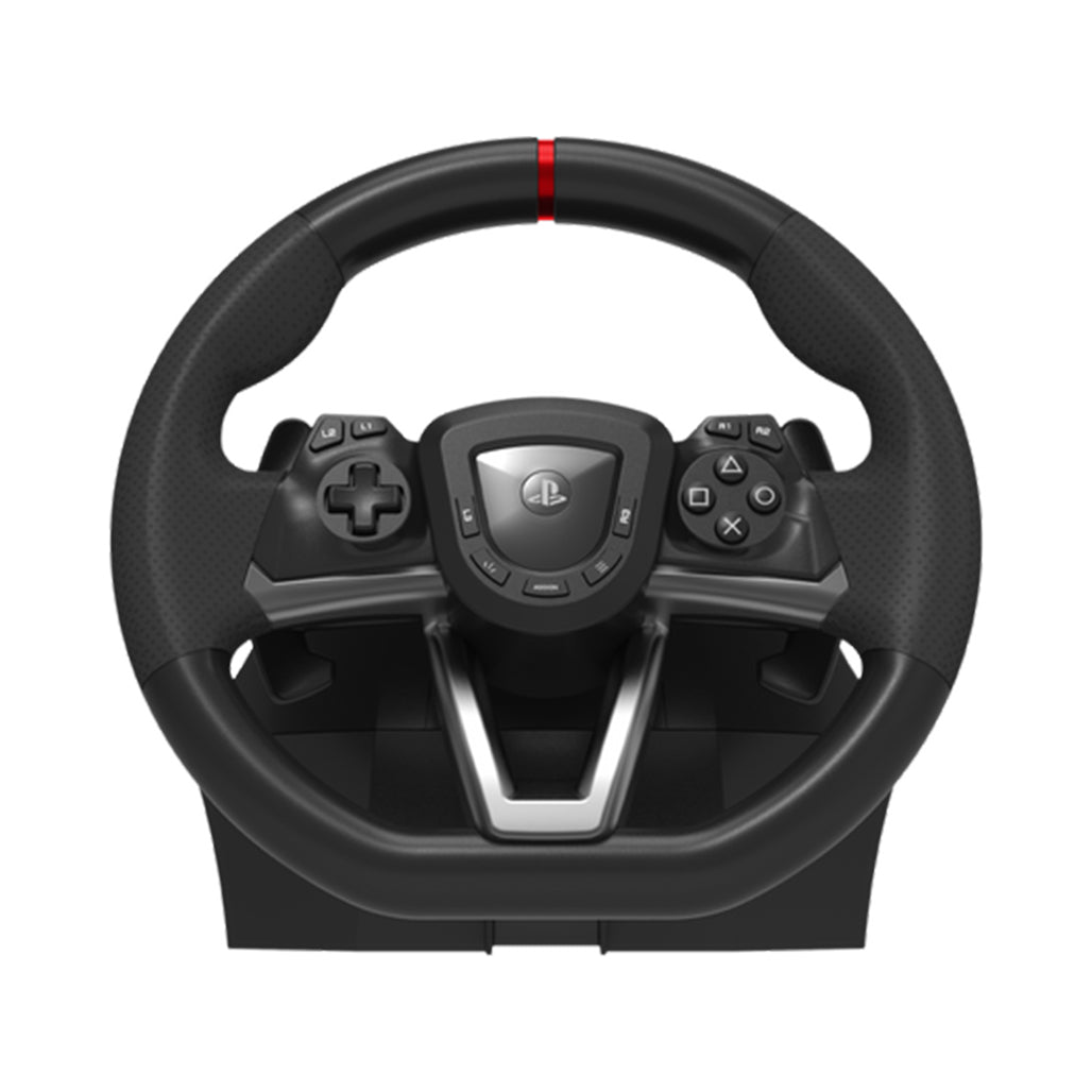 A Photo Of Sony Racing Wheel APEX for PS5 and PS4 - Authentic Racing Simulator with Adjustable Turn Ratio & Full-Size Pedals