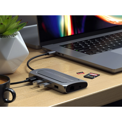 A Photo Of Satechi USB4 Multiport Adapter with 8K HDMI | ST-U4MA3M