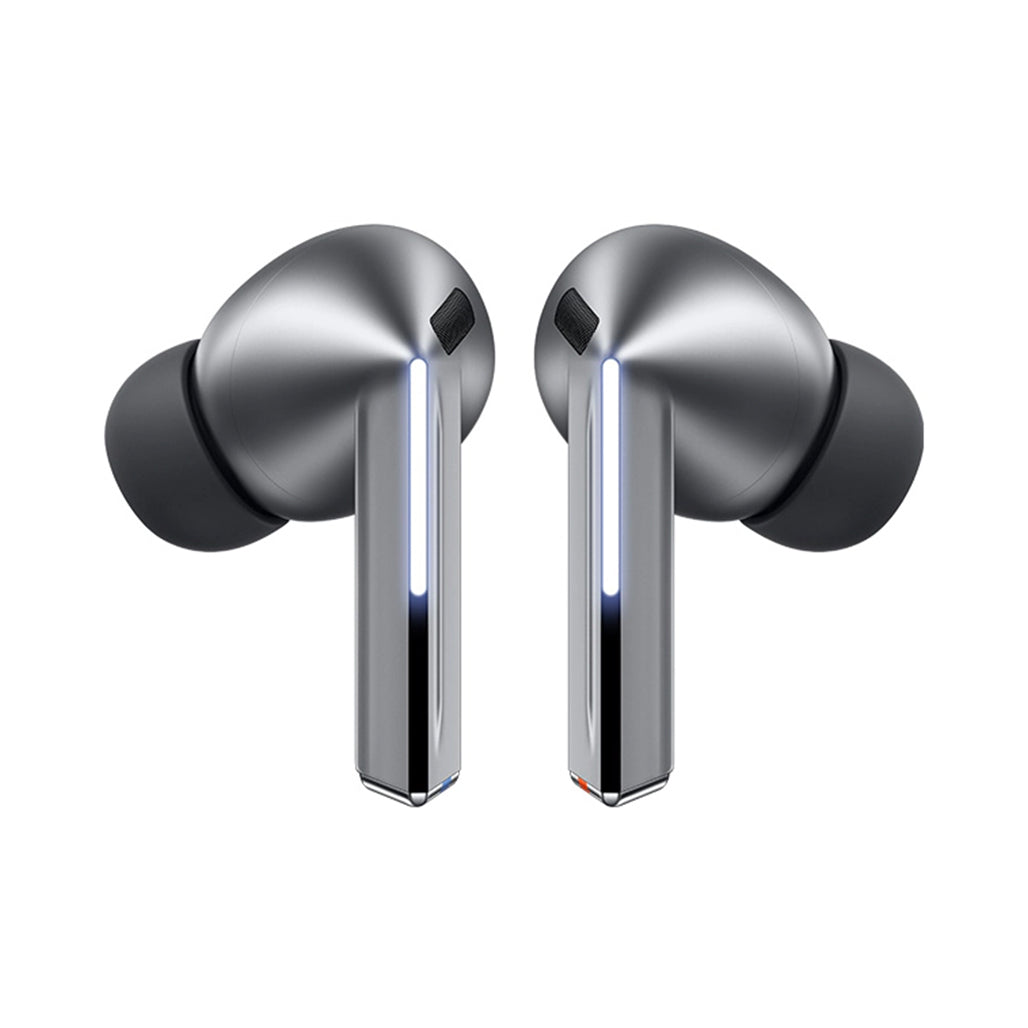 A Photo Of Samsung Galaxy Buds3 Pro True Wireless Earbuds | Advanced ANC, Hi-Fi Sound, Real-Time Translation, Silver