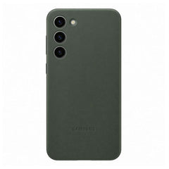 A Photo Of Samsung Galaxy S23+ Leather Case – Premium Genuine Leather Protection