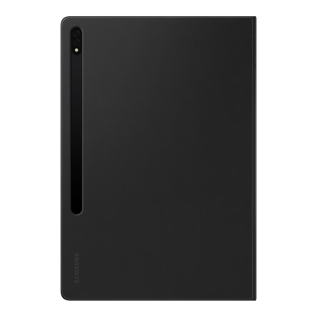 A Photo Of Samsung Galaxy Tab S8+/S7+ Note View Cover - Black | EF-ZX800PBEGEU