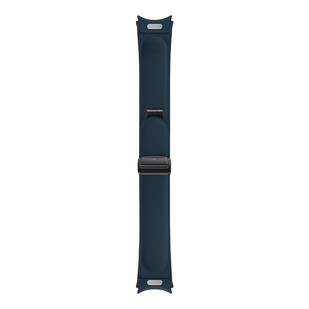 A Photo Of Samsung Galaxy Watch D-Buckle Hybrid Eco-Leather Band - 20mm - M/L - Etoupe | Stylish and Durable Replacement Strap