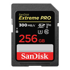 A Photo Of SanDisk 256GB Extreme PRO SDXC UHS-II Memory Card | High-Speed 8K & 4K Video Capture | SDSDXDK-256G-GN4IN