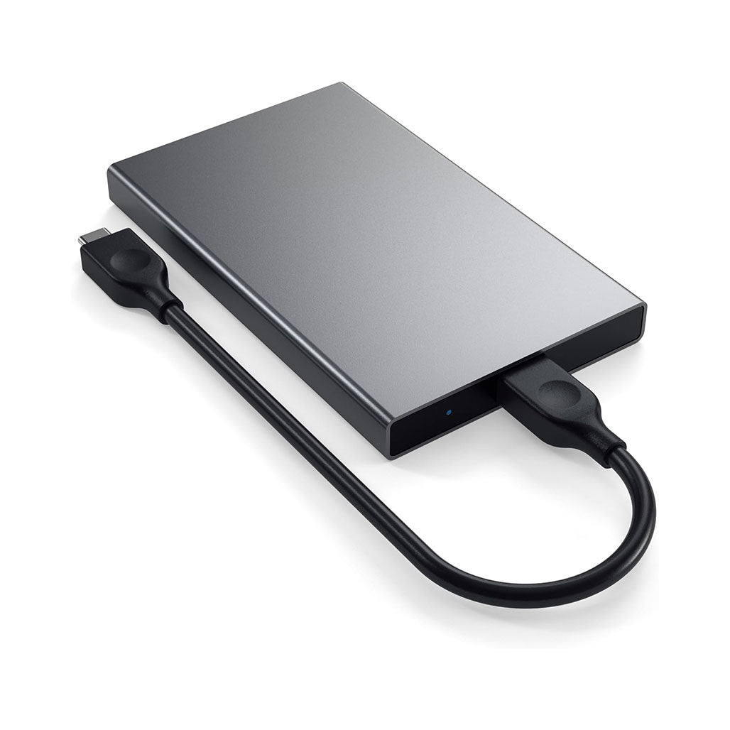 Satechi USB-C External 2.5" HDD/SSD Enclosure - ST-TCDEM - Space Gray, 32616022081788, Available at 961Souq