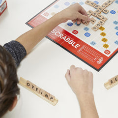 A Photo Of Hasbro Gaming Scrabble Board Game for Kids and Families | Classic Crossword Word Game for Ages 8+ | Fun for 2-4 Players