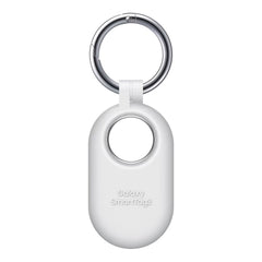 A Photo Of Samsung Silicone Case for SmartTag2 - White | Durable and Secure Attachment