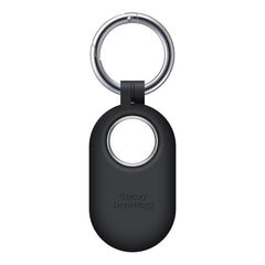 A Photo Of Samsung Silicone Case for SmartTag2 - Black | Secure and Stylish Protection