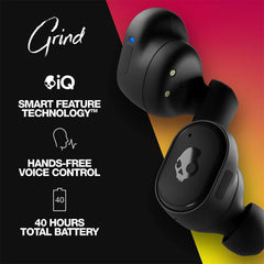 Skullcandy S2GTW-P740 Grind True Wireless In-Ear Bluetooth Earbuds
