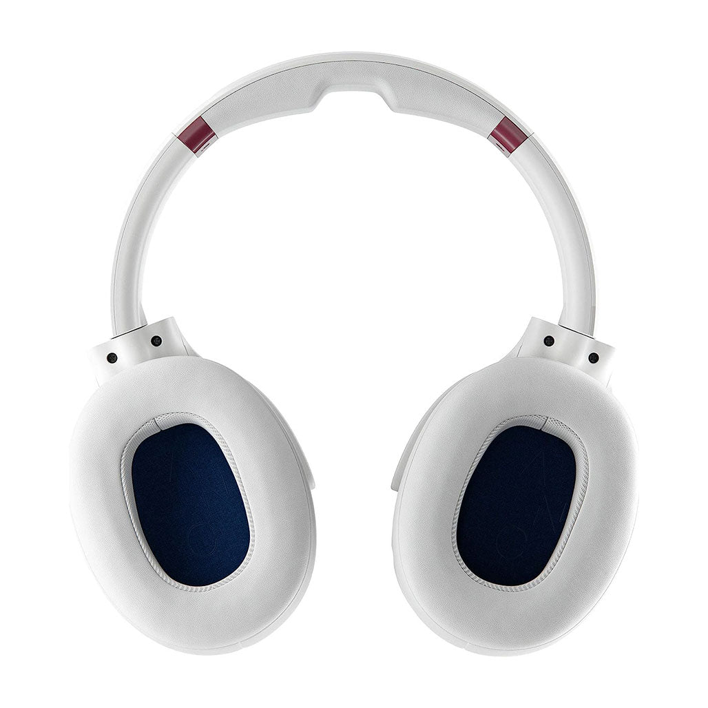 Skullcandy Venue Wireless ANC Over-Ear Headphone - White/Crimson, 32079482650876, Available at 961Souq