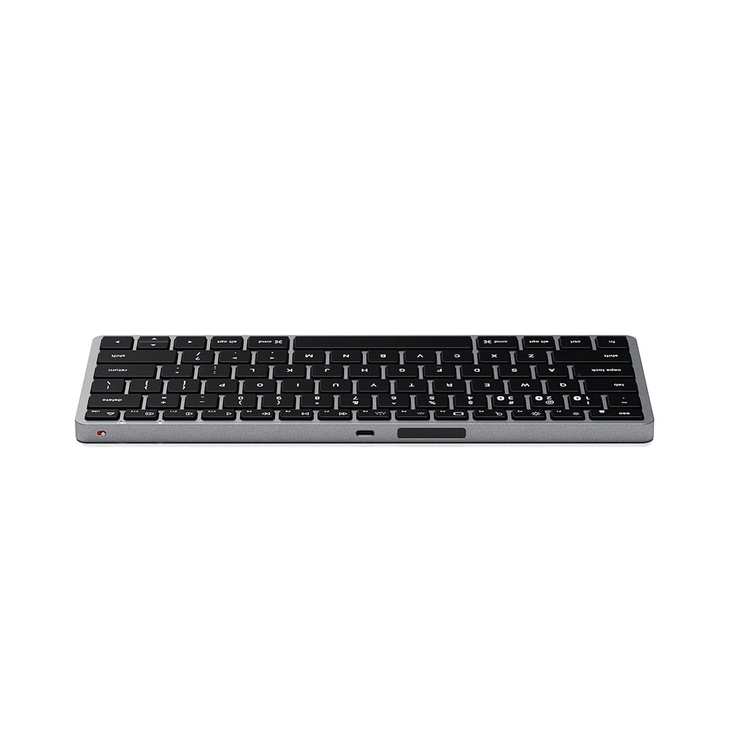 A Photo Of Satechi Slim X1 Bluetooth Backlit Keyboard | ST-BTSX1M