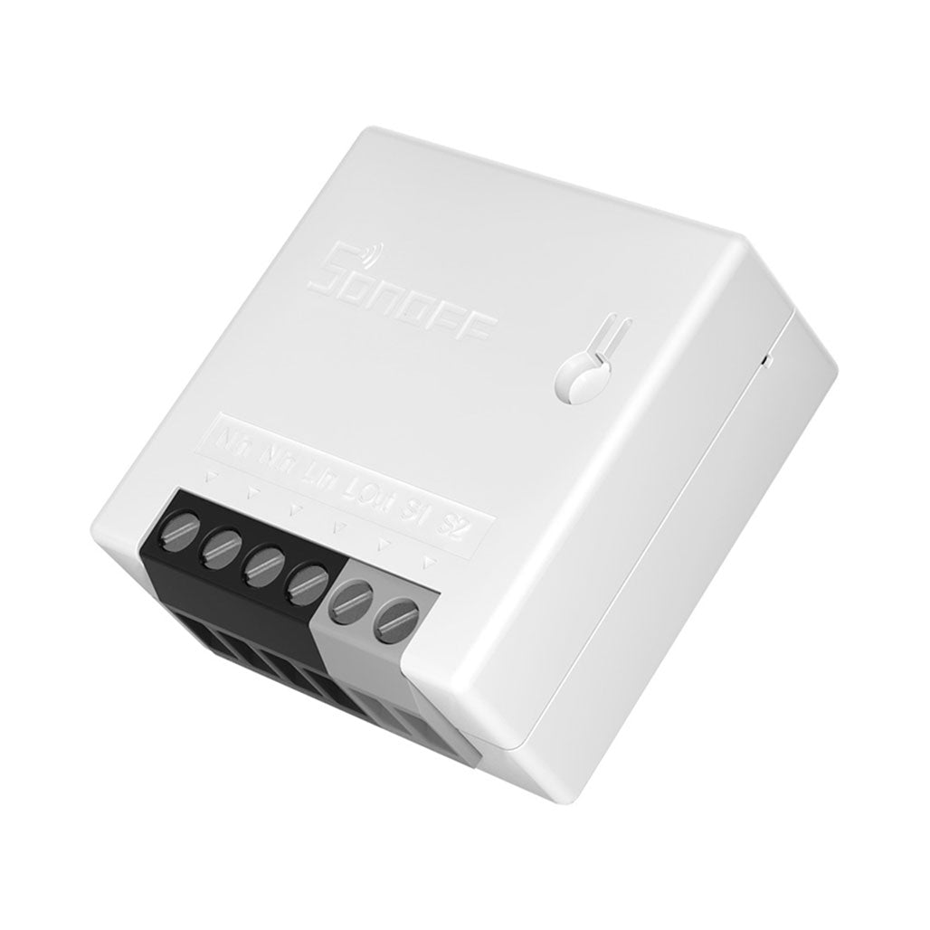 A Photo Of Sonoff MINIR2 Wi-Fi Smart Switch with DIY Mode | Compact Design, Voice Control, Advanced Safety Features