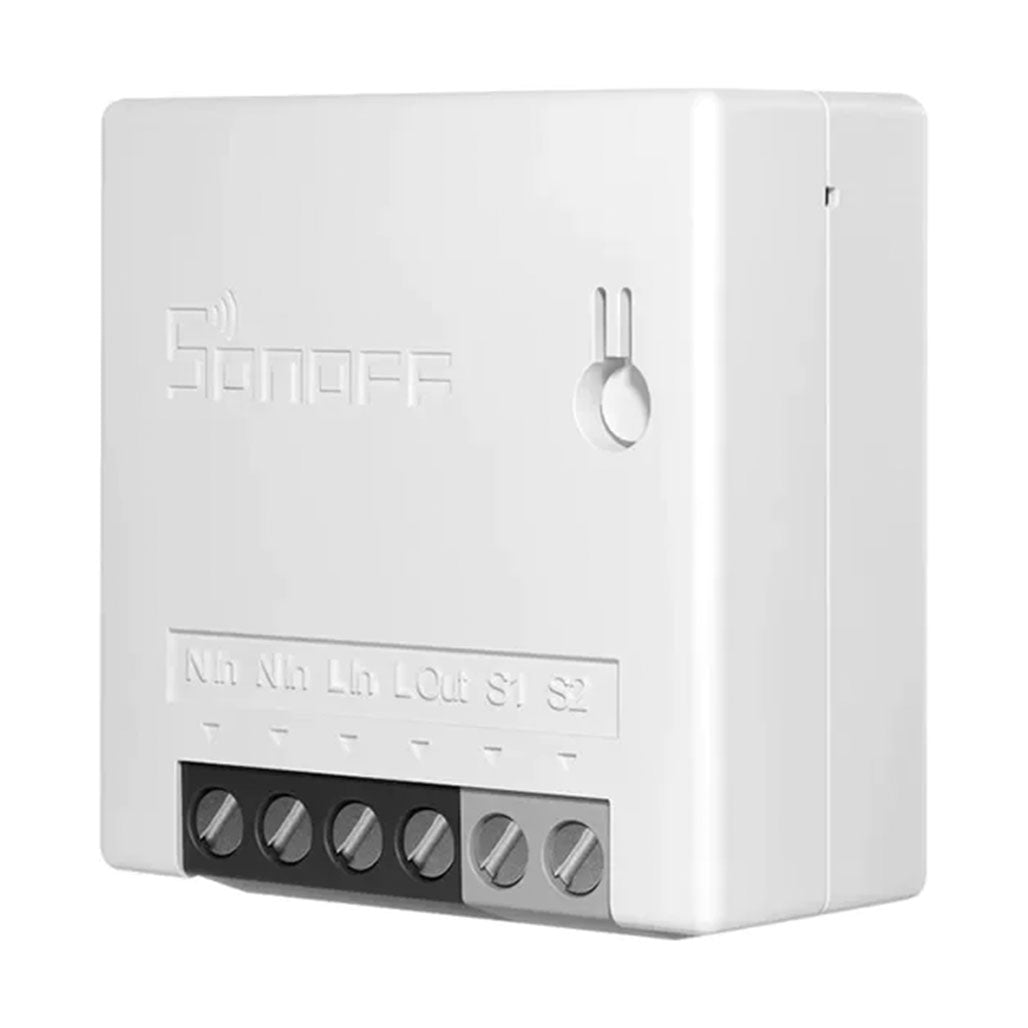 A Photo Of Sonoff MINIR2 Wi-Fi Smart Switch with DIY Mode | Compact Design, Voice Control, Advanced Safety Features