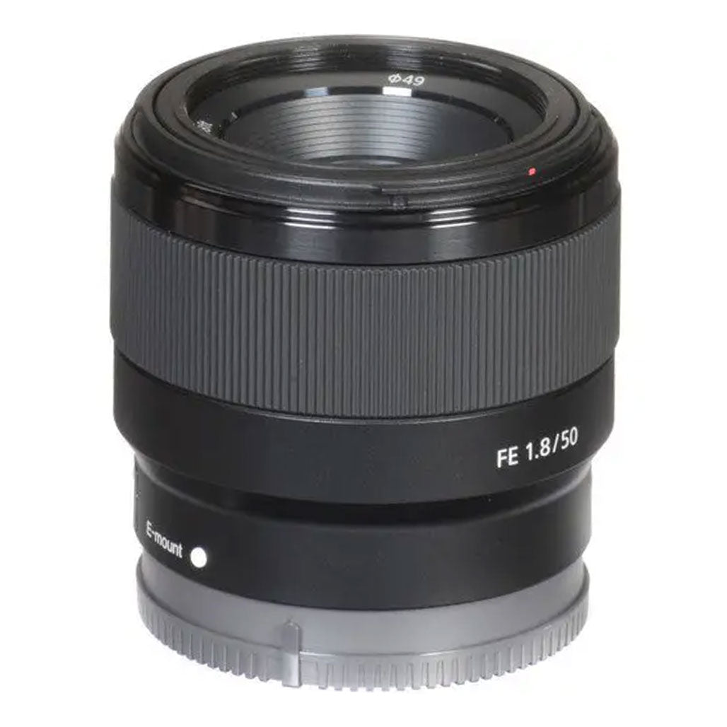 A Photo Of Sony FE 50mm f/1.8 Lens – Compact Prime with Bright Aperture and Precision Autofocus