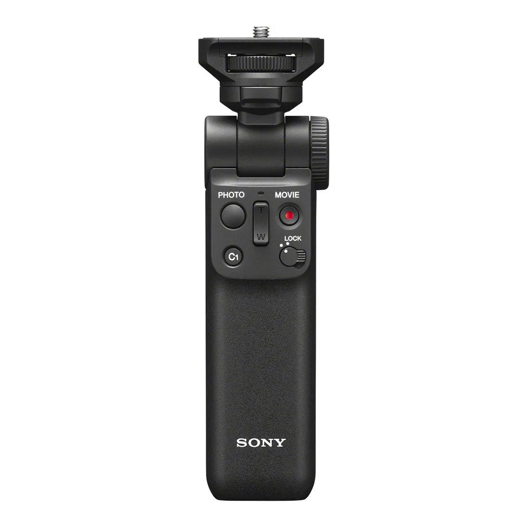 A Photo Of Sony GP-VPT2BT Wireless Shooting Grip – Bluetooth Camera Control and Tabletop Tripod