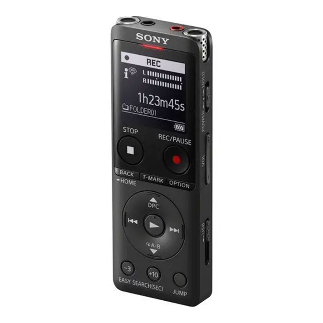 Sony ICD-UX570 Digital Voice Recorder (Black), 31944601370876, Available at 961Souq