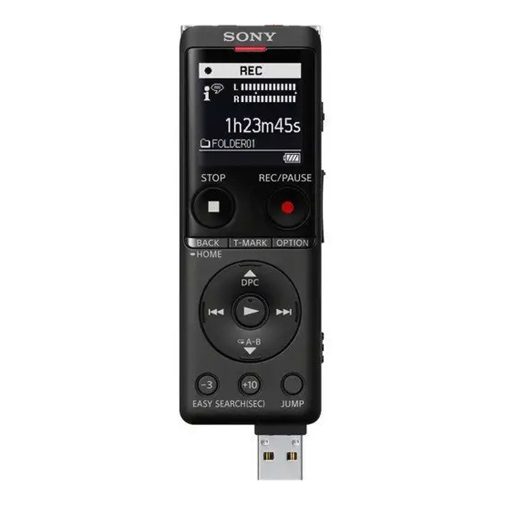 Sony ICD-UX570 Digital Voice Recorder (Black), 31944601338108, Available at 961Souq