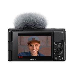 A Photo Of Sony ZV-1 Digital Camera (Black) – Compact Vlogging Camera with 4K Video, Real-Time AF, and Advanced Features