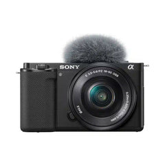 Sony ZV-E10 Mirrorless Camera with 16-50mm Lens (Black)