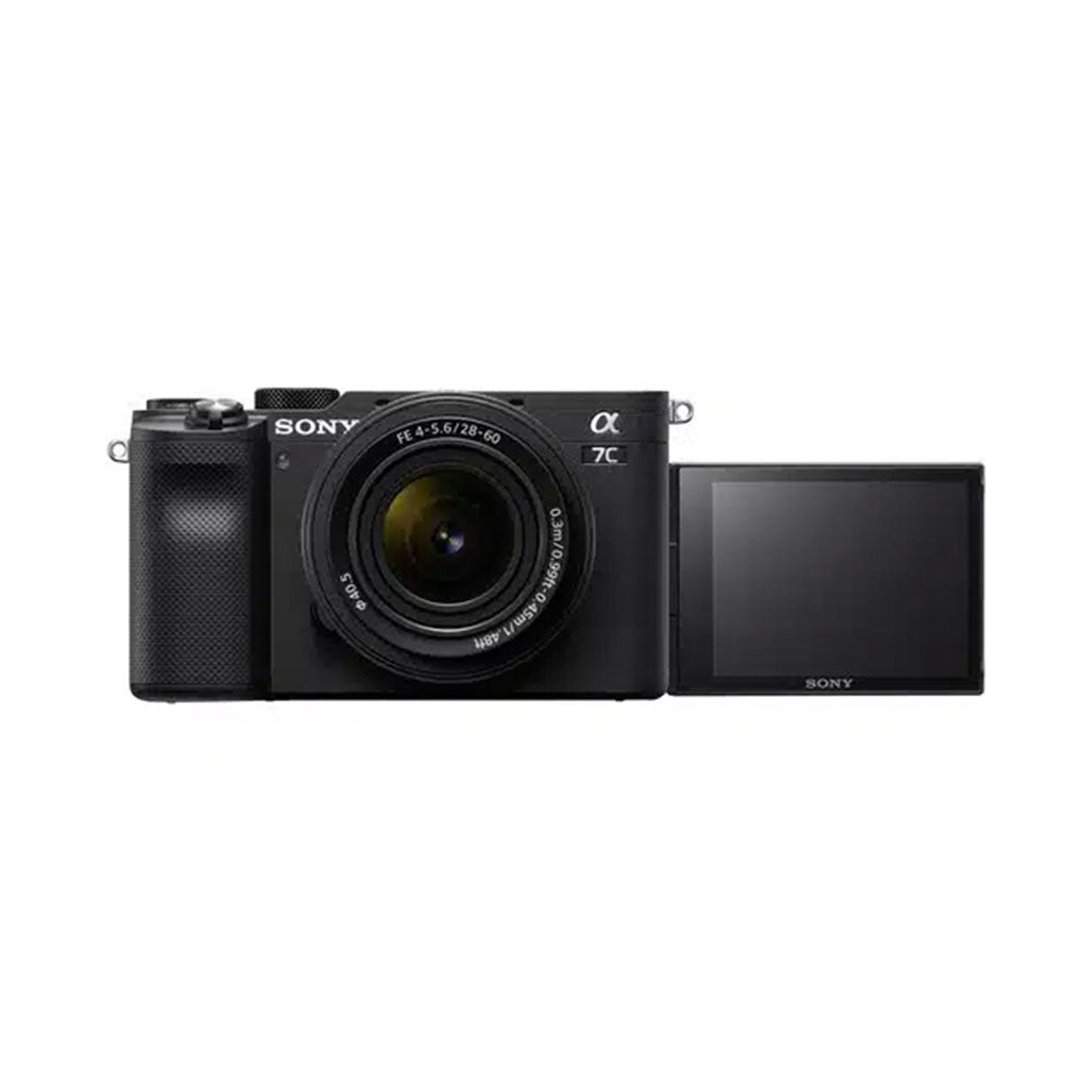 Sony a7C Mirrorless Camera with 28-60mm Lens (Black), 31944246296828, Available at 961Souq