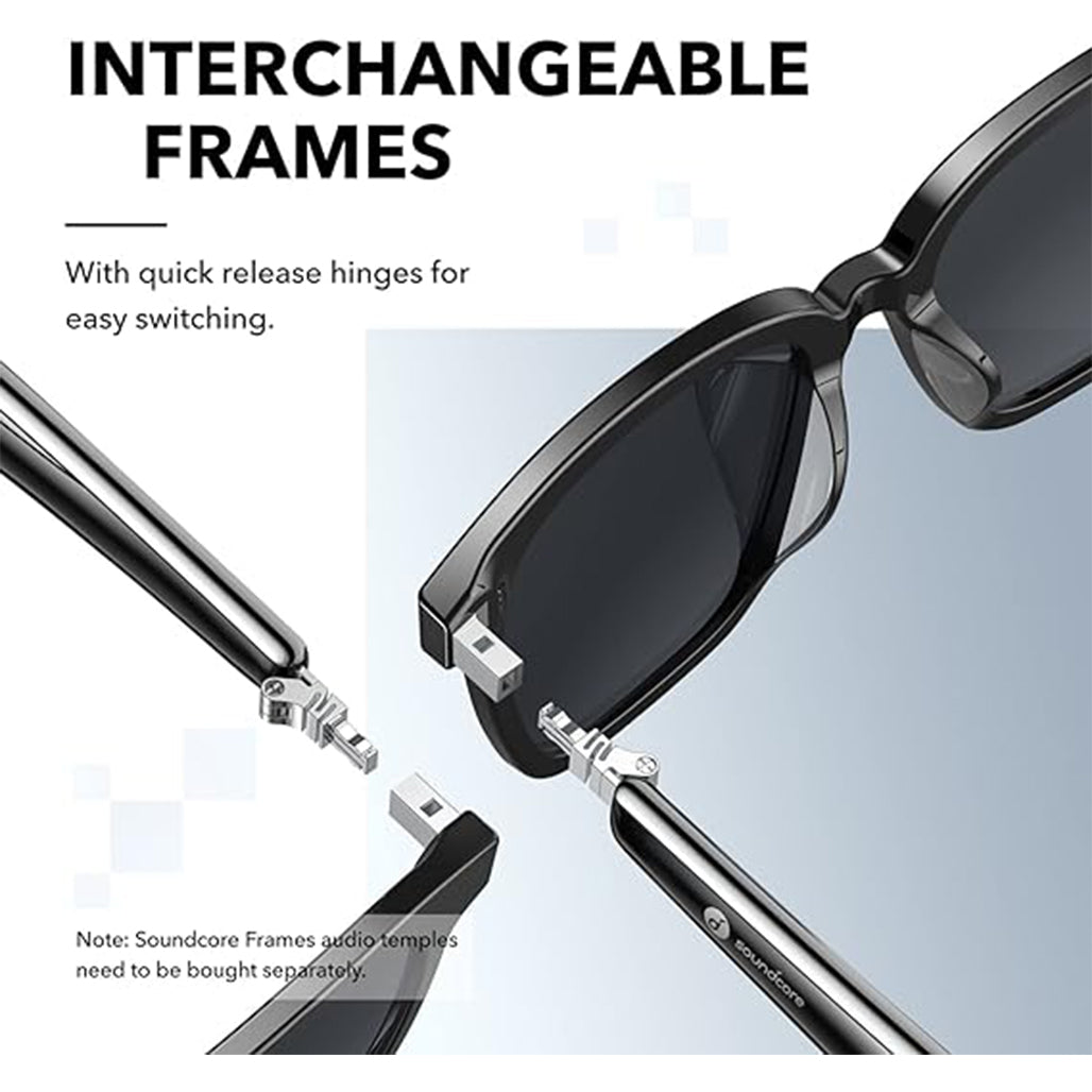 A Photo Of Soundcore Frames - Audio Glasses with OpenSurround™️ System for Spacious Sound