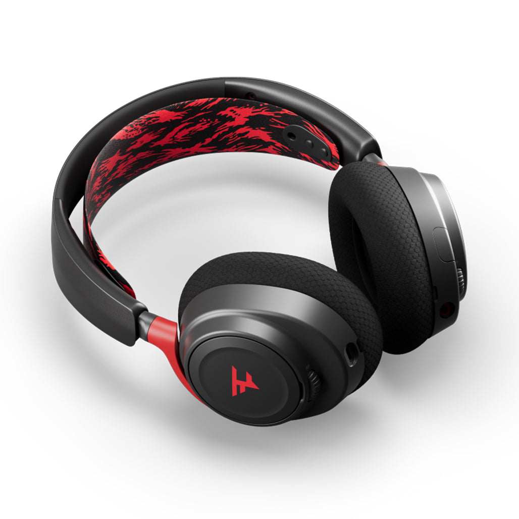 A Photo Of SteelSeries Arctis Nova 7 FaZe Clan Edition - Wireless Gaming Headset – 360° Spatial Audio, 38-Hour Battery Life, AI Noise-Cancelling Mic, Multi-Platform Compatibility