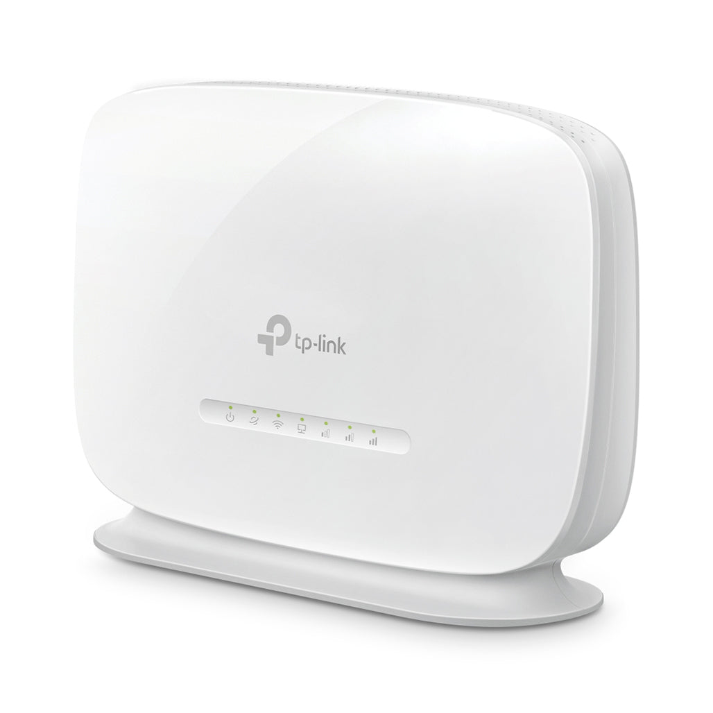 A Photo Of TP-Link TL-MR105 300 Mbps Wireless N 4G LTE Router | Plug & Play, 32 Device Support, Dual Antennas