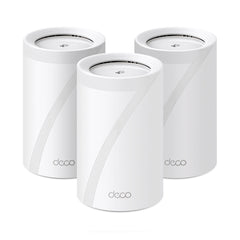 A Photo Of TP-Link Deco BE65 - BE9300 Whole Home Mesh WiFi 7 System – Tri-Band 9214 Mbps with Advanced Security & Seamless AI-Driven Mesh