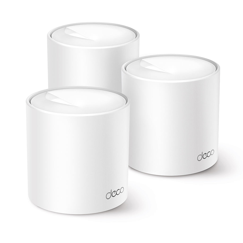 A Photo Of TP-Link Deco X10 - AX1500 Whole Home Mesh Wi-Fi 6 System (3 Pack) | High-Speed, Seamless Coverage