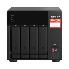 A Photo Of QNAP TS-473A 4-bay AMD Ryzen NAS with QSW-1105-5T 5-Port 2.5G Switch