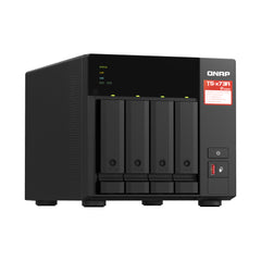 A Photo Of QNAP TS-473A 4-bay AMD Ryzen NAS with QSW-1105-5T 5-Port 2.5G Switch