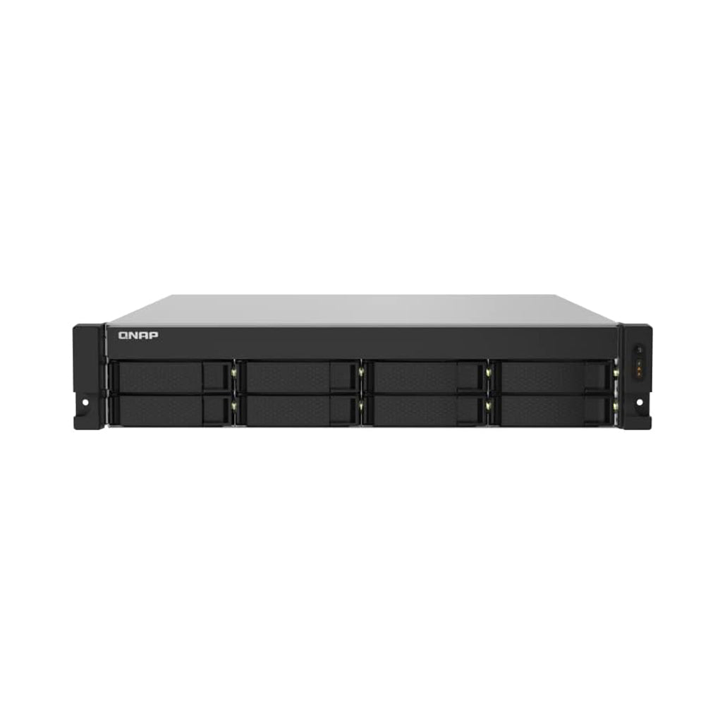 A Photo Of QNAP TS-832PXU-4G 8-Bay NAS Enclosure – High-Performance ARM Processor, Dual 10GbE Ports, and Scalable Storage