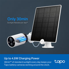 A Photo Of TP-Link Tapo A200 Solar Panel | Non-Stop Power for Tapo Battery Cameras