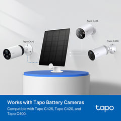 A Photo Of TP-Link Tapo A200 Solar Panel | Non-Stop Power for Tapo Battery Cameras