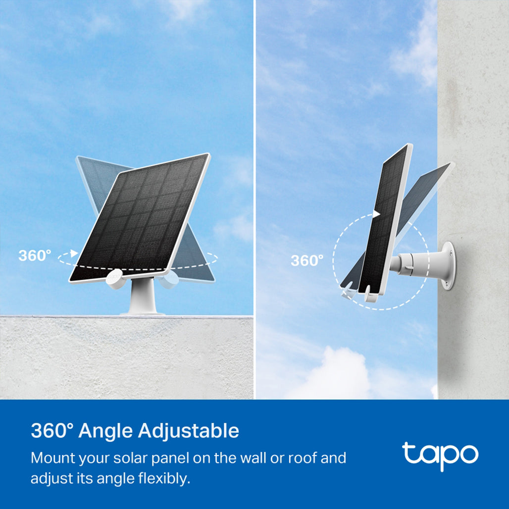 A Photo Of TP-Link Tapo A200 Solar Panel | Non-Stop Power for Tapo Battery Cameras