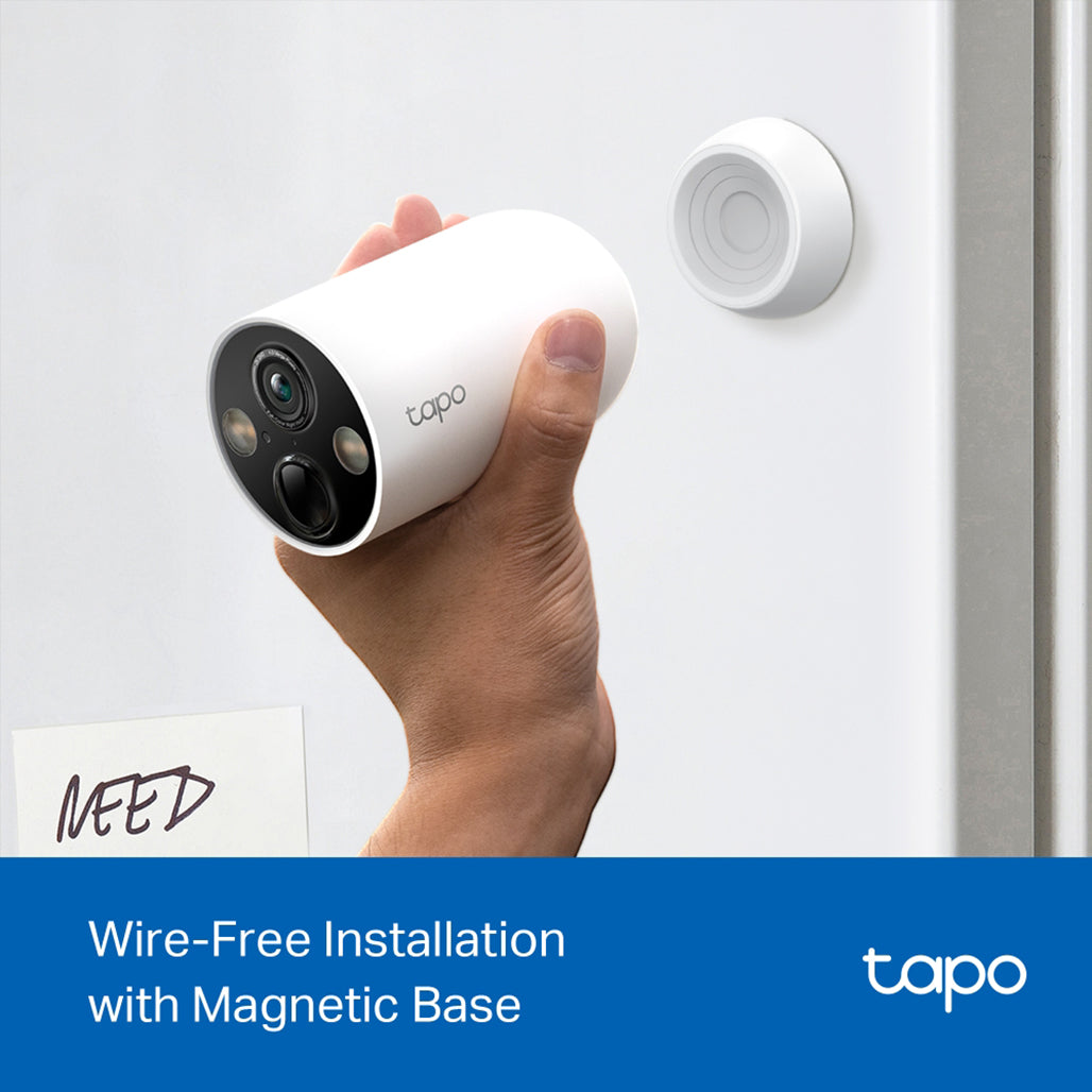 A Photo Of TP-Link Tapo C425 Smart Wire-Free Security Camera with 2K QHD, Color Night Vision, and AI Detection