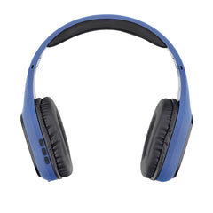 A Photo Of Tellur Pulse Bluetooth Over-Ear Headphones – Blue – Wireless Comfort with Superior Sound Quality