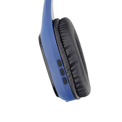 A Photo Of Tellur Pulse Bluetooth Over-Ear Headphones – Blue – Wireless Comfort with Superior Sound Quality