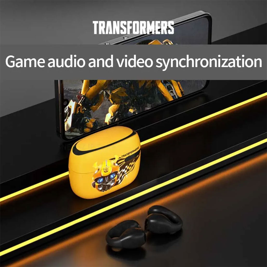 A Photo Of Transformers TF-T05 Bluetooth 5.3 TWS Wireless Gaming Headset - Enhanced Audio Performance and Convenience