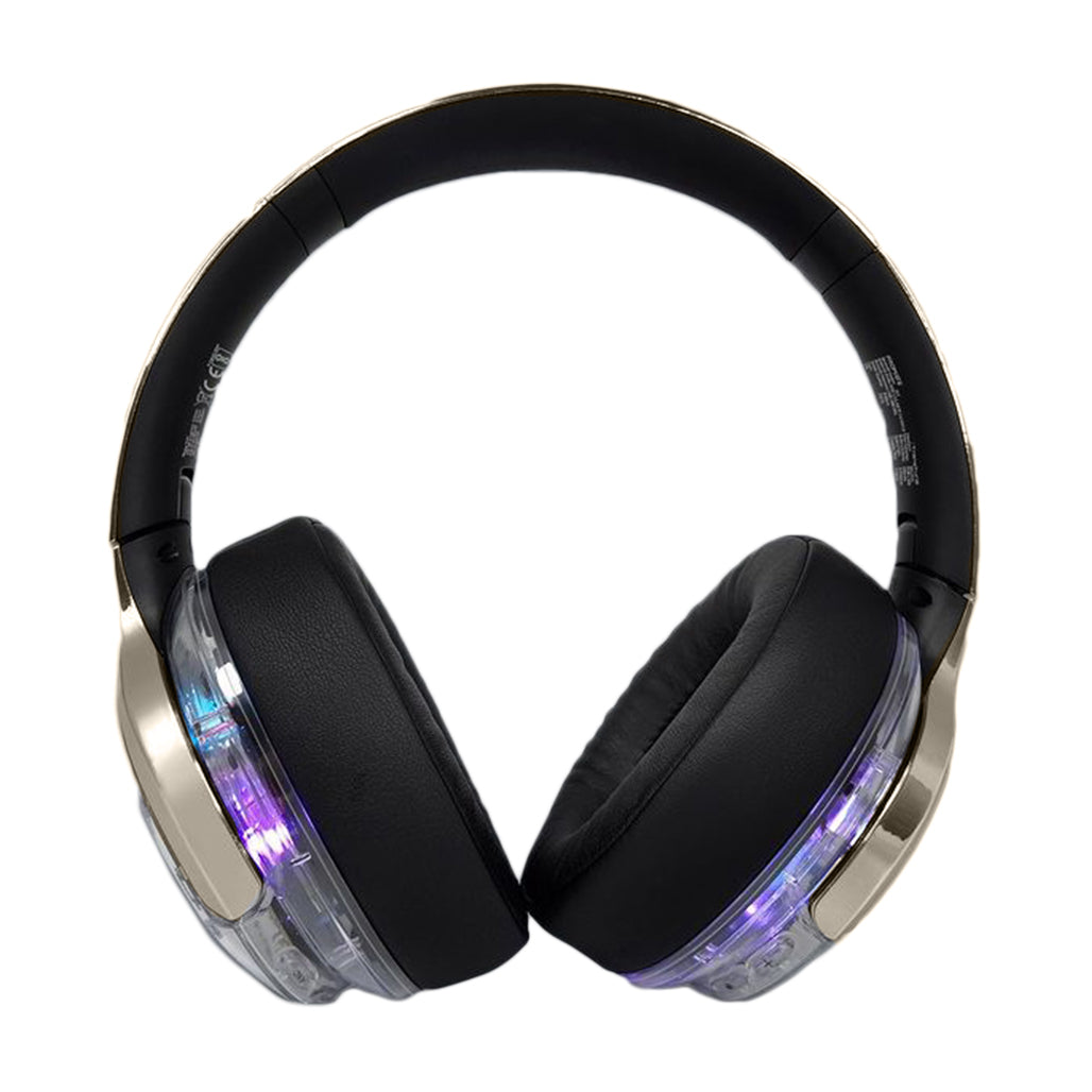 Promate Transtune ANC Wireless Headphones with RGB - Gunmetal, 32903690715388, Available at 961Souq