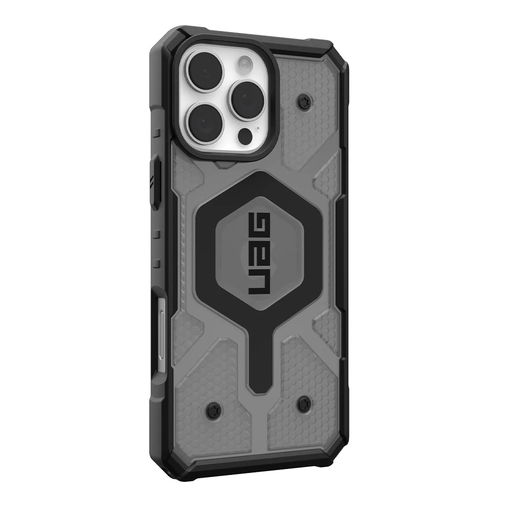 A Photo Of UAG Pathfinder Clear Case for iPhone 16 Pro Max – MagSafe Compatible, Drop Protection, Lightweight Design