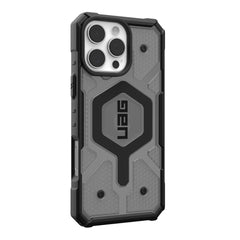 A Photo Of UAG Pathfinder Clear Case for iPhone 16 Pro Max – MagSafe Compatible, Drop Protection, Lightweight Design