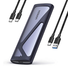 UGreen 90541 M.2 NVMe SSD Enclosure, USB 3.2 GEN 2 10Gbps SSD Caddy
