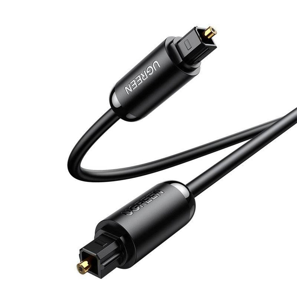 A Photo Of UGreen Fiber Optic Audio Cable 3m - High-Quality Toslink SPDIF with Gold-Plated Connectors