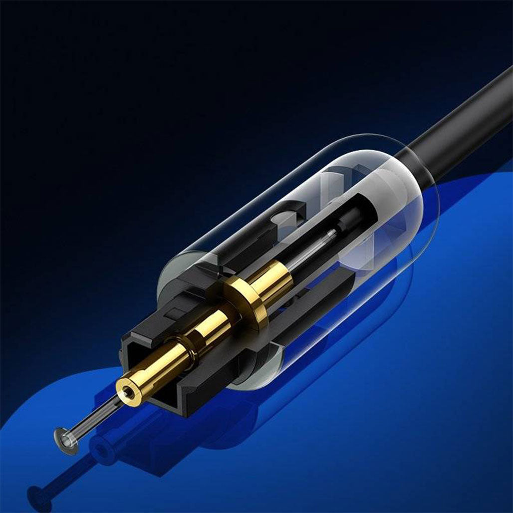 A Photo Of UGreen Fiber Optic Audio Cable 1.5m - Toslink SPDIF with Gold-Plated Connectors for Superior Sound