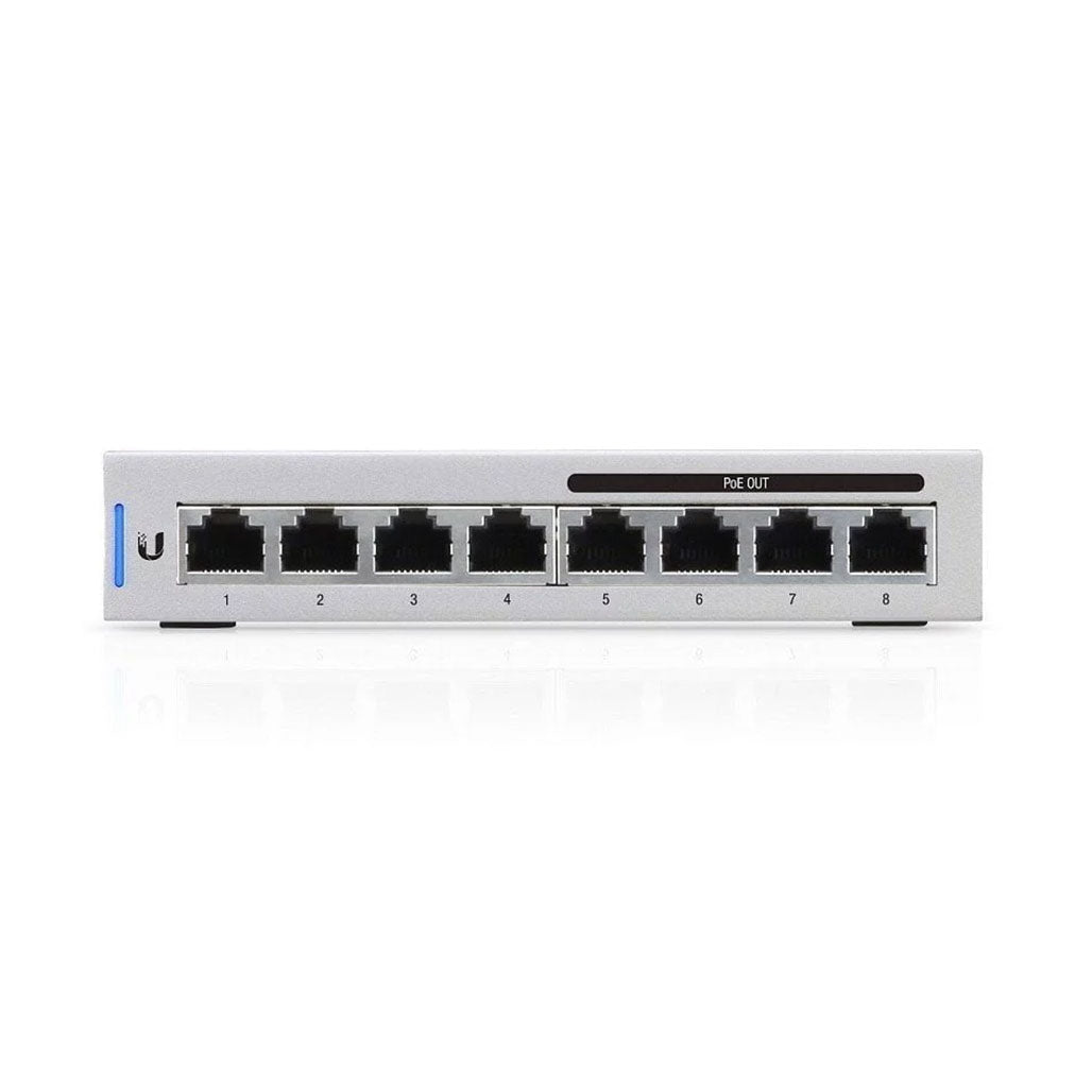 Ubiquiti Unifi 8 Port Managed Gigabit Switch with 802.3AF POE US-8-60W, 32619104764156, Available at 961Souq