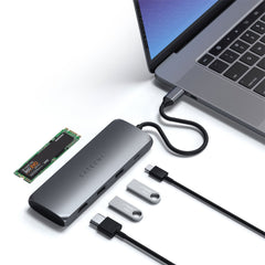 Satechi ST-UCHSEM USB-C Hybrid Multiport Adapter w/ SSD Enclosure