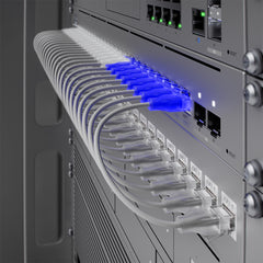 A Photo Of Ubiquiti USW-Pro-Max-24-PoE - 24-port, Layer 3 Etherlighting™ switch capable of high-power PoE++ output