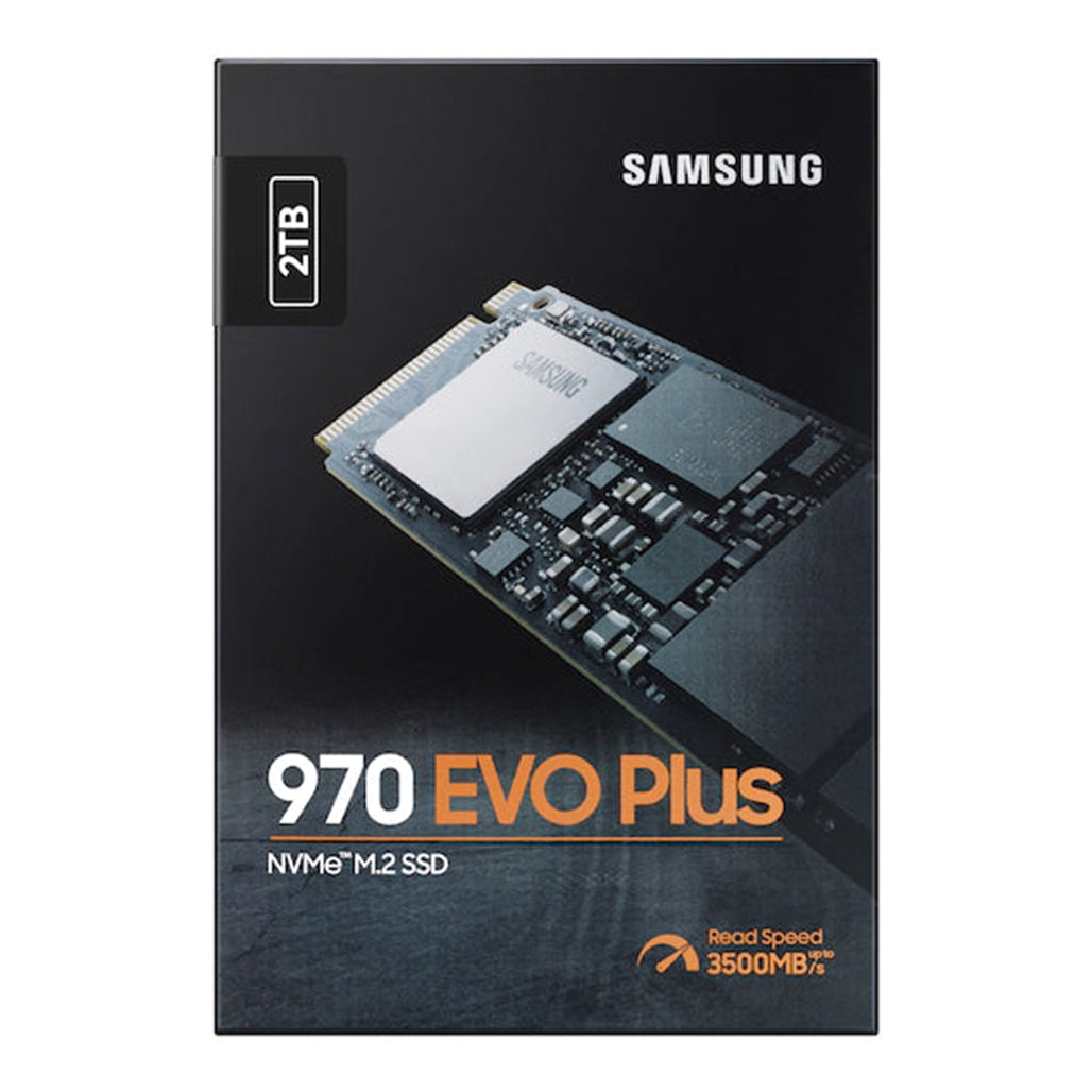 A Photo Of Samsung 970 EVO Plus 2TB NVMe M.2 SSD - High-Speed PCIe Gen 3.0 Solid State Drive